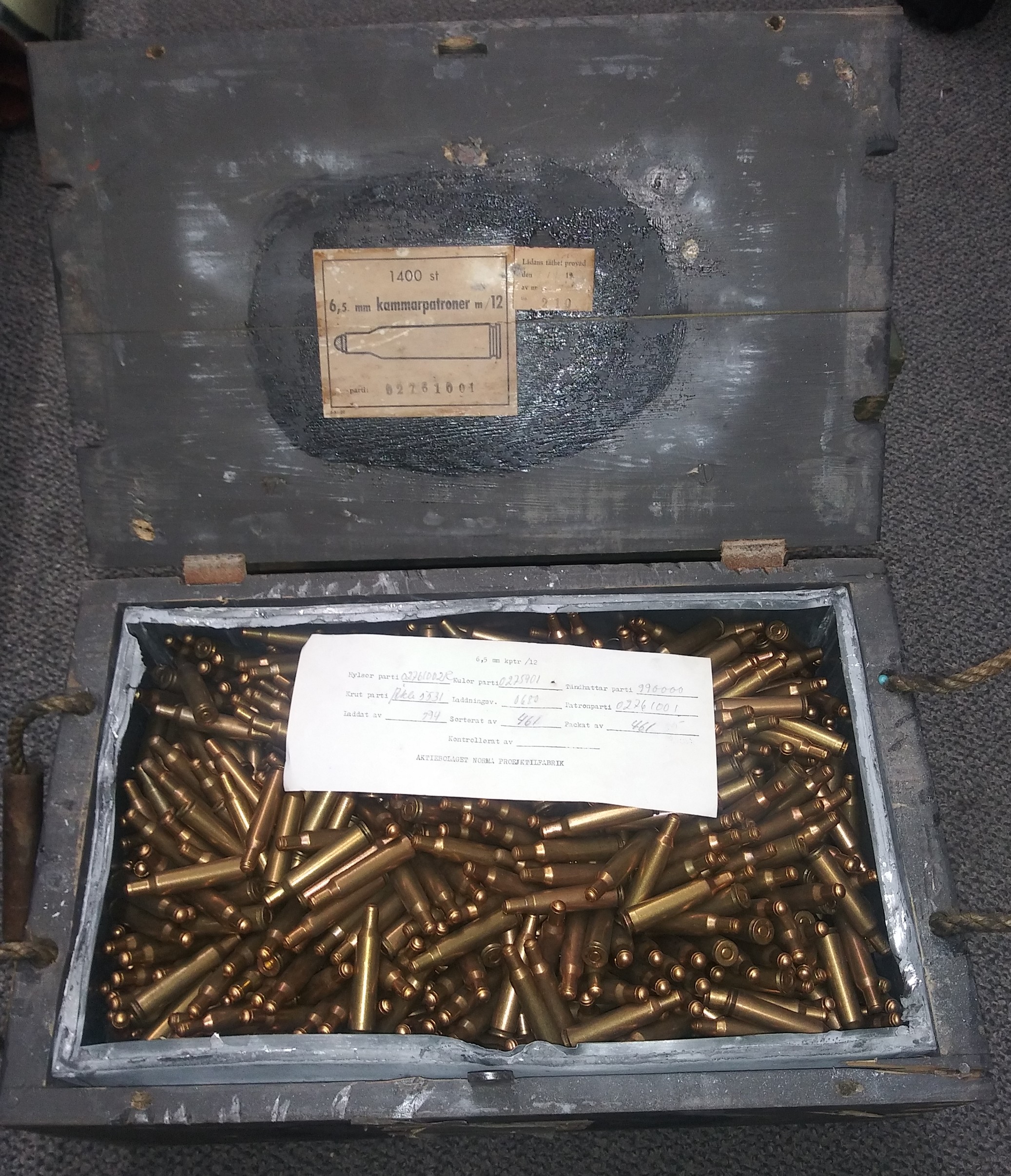 SWEDISH 6.5X55 PRACTICE AMMUNITION 100 ROUNDS SWEDISH 6.5X55 PRACTICE AMMUNITION 100 ROUNDS